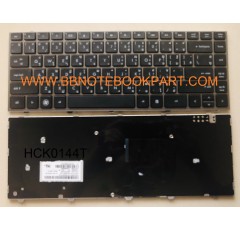 HP Compaq Keyboard คีย์บอร์ด PROBOOK 4340S 4341S 4345S 4346S 4441S (พร้อมหน้ากาก)  ภาษาไทย อังกฤษ